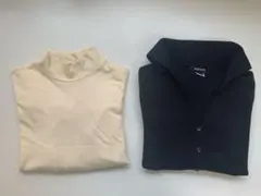 mina perhonen　タートルネックニットカットソー