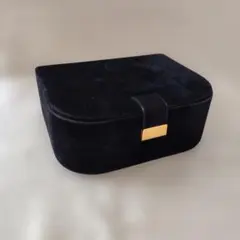 黒スエード アクセサリーBOX。