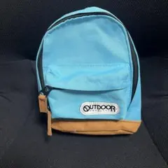 【美品】OUTDOOR PRODUCTS ミニリュック型ポーチ 水色のサムネイル
