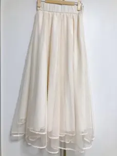 Louere /アイボリー /フレアスカート