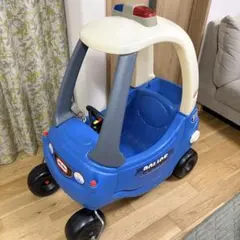 リトルタイクス　コージークーペ　パトカー　乗用　足漕ぎ　車のサムネイル