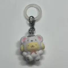 ポムポムプリン めじるしアクセサリー ふわふわスノー