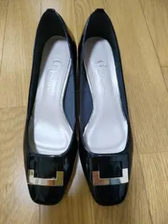 DIANAブラックパンプス 25cm