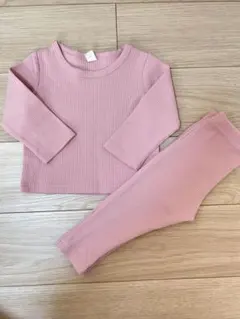 shien 80 ベビー　セットアップ　ワッフル生地