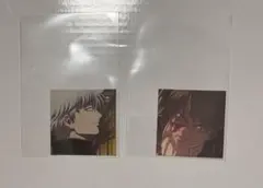 アニメジャパン　銀魂　ピールオフ　坂田銀時　沖田総悟　ステッカー