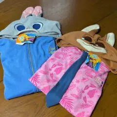 新品　未使用　ズートピア2 なりきりニックパーカー　ジュディパーカー　サイズL