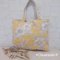 ハンドメイドバッグ キルティング トートバッグ