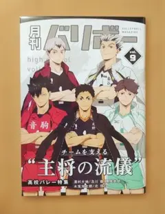 ハイキュー!! 月刊バリボーVol.9 主将の流儀 澤村 及川 黒尾 木兎 北