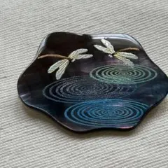 螺鈿香合 宗琳作 草虫蒔絵 漆器 茶道具 - メルカリ