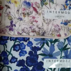 新品未使用　インターモード　リバティ　タオルハンカチ　2枚セット