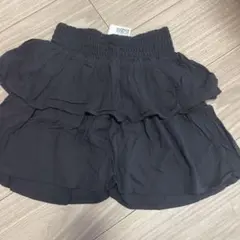 H&M 黒 フリルスカート 110/115