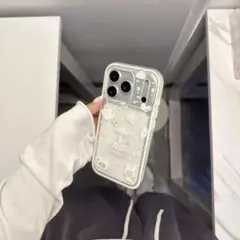可愛いイラストの透明iPhoneケース