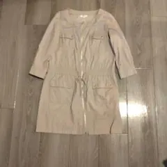 NATURAL BEAUTY BASIC ベージュスプリングコート