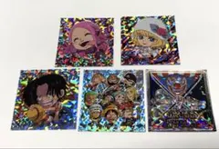 ワンピース ウエハースシール 5枚セット　クロスギルド他