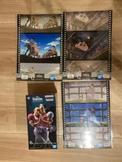 一番くじ　クレヨンしんちゃん　マカオとジョマ　B賞　G賞　なつかシネマズ