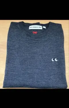 超美品　UNIQLO✖️アニアハンドマーチ　メリノクルーネックセーター