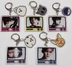 TXT アクリル キーホルダー 5点セット