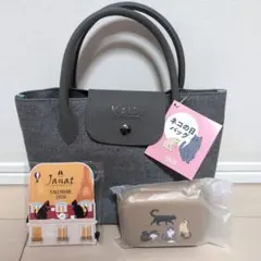 KALDI ネコの日バッグ 2026 カレンダー★ガジェットケース付き