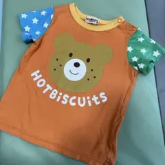 HOT BISCUITS クマTシャツ 80