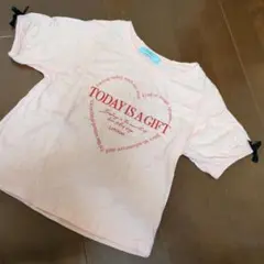 Lindsay 着用数回 半袖Tシャツ ピンク 150のサムネイル