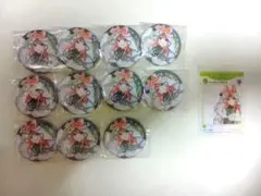 紫雲清夏 リアル脱出ゲーム 缶バッジ 11個 クリアカード セット 学マス