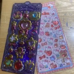 な*ん様 少量新作3D シール ぷくぷくキャラクターシール 最安値スタート 2枚