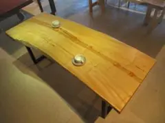 J-0012□ 銀杏 イチョウ テーブル ローテーブル ダイニング 座卓 一枚 