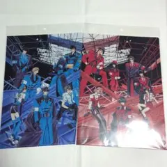 CLAMP展 X -エックス- クリアファイル A天の龍 B地の龍