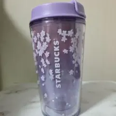 スターバックス 桜模様 タンブラー 紫色