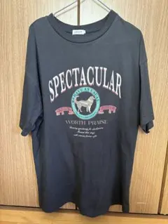 LEPSIM グラフィックTシャツ ブラック Fサイズのサムネイル