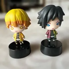 【鬼滅の刃】にとたんフィギュア 我妻善逸・冨岡義勇