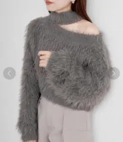 チョーカーニット