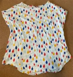 グラニフ　しずく柄Tシャツ　LADY Fサイズ