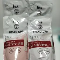各２袋h&s ヘッドスパシャンプー トリートメント アドバンスドエイジングケアのサムネイル