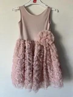 H&M フリル付きドレス 110cm ピンク