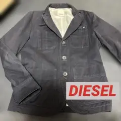 DIESEL ネイビー ワークテーラードジャケット