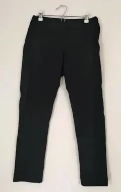 裏起毛　レディース　　黒 　スリムフィット 　カジュアルパンツ　Msize