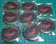 鬼滅の刃 劇場グッズ ものがたる眼差し 缶バッジA 竈門炭治郎 8点セット