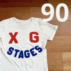 X-girl firststage★エックスガール ロゴ半袖Ｔシャツ★90cmのサムネイル