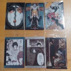 DEATH NOTE ウエハース カード ６枚セット