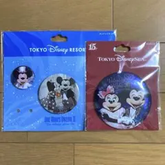 ワンマンズドリーム2 & バレンタインナイト　缶バッジ3個セット　実写旧フェイス