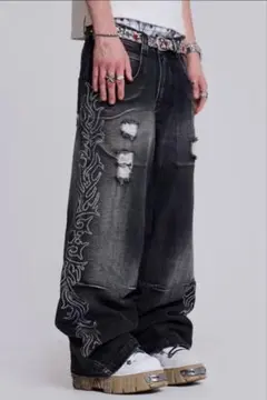 Jaded London crystalline colossus jeans