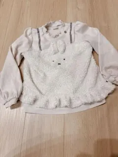 プティマイン　ミッフィー　ビスチェ風ぺプラムトップス