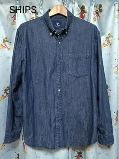 【値下げ2800円→2300円】SHIPS デニムシャツ