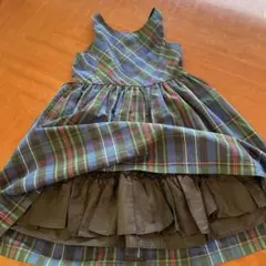 Polo Ralph Lauren チェック柄ノースリーブワンピース