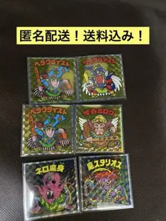【6枚セット】ヘッドだらけのビックリマンチョコ