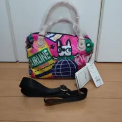 新品 M・U SPORTS キャラクター ウエストポーチ ピンク ゴルフ バッグ