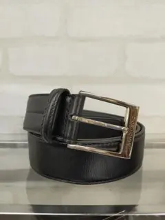 DIOR HOMME ディオールオム レザーベルト ブラック ロゴ刻印 バックルのサムネイル