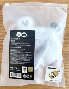 BTS JIN Wootteo x RJ アミボムカバー ステッカー付き