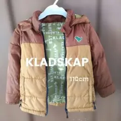 KLADSKAP 恐竜ダウンジャケット110cm